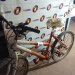 LOTE 292 - 01 BICICLETA ARO 26. (NO ESTADO, LEILÃO NÃO TEM GARANTIA E NEM DEVOLUÇÃO, SUJEITO A POSSÍVEIS AVARIAS VISÍVEIS/OCULTAS E/OU AUSÊNCIA DE COMPONENTES).