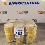 LOTE 183 - 06 LATAS DE ADESIVO ESTRUTURAL DE BASE EPÓXI MEDIA FLUIDEZ COMPONENTES A+B. (NO ESTADO, LEILÃO NÃO TEM GARANTIA E NEM DEVOLUÇÃO, SUJEITO A POSSÍVEIS AVARIAS VISÍVEIS/OCULTAS E/OU AUSÊNCIA DE COMPONENTES).