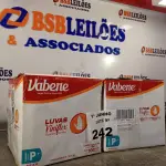 LOTE 242 - 02 CAIXAS COM LUVAS VINIFLEX TAMANHO P 7” SÃO 2.000 LUVAS NO TOTAL. (NO ESTADO, LEILÃO NÃO TEM GARANTIA E NEM DEVOLUÇÃO, SUJEITO A POSSÍVEIS AVARIAS VISÍVEIS/OCULTAS E/OU AUSÊNCIA DE COMPONENTES).