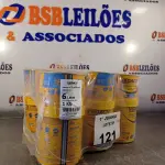 LOTE 121 - 06 LATAS DE ADESIVO ESTRUTURAL DE BASE EPÓXI MEDIA FLUIDEZ COMPONENTES A+B. (NO ESTADO, LEILÃO NÃO TEM GARANTIA E NEM DEVOLUÇÃO, SUJEITO A POSSÍVEIS AVARIAS VISÍVEIS/OCULTAS E/OU AUSÊNCIA DE COMPONENTES).