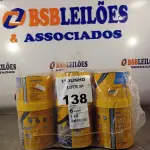 LOTE 138 - 06 LATAS DE ADESIVO ESTRUTURAL DE BASE EPÓXI MEDIA FLUIDEZ COMPONENTES A+B. (NO ESTADO, LEILÃO NÃO TEM GARANTIA E NEM DEVOLUÇÃO, SUJEITO A POSSÍVEIS AVARIAS VISÍVEIS/OCULTAS E/OU AUSÊNCIA DE COMPONENTES).