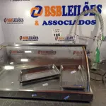 LOTE 125 - 01 ESTUFA PARA SALGADOS E 01 TORNEIRA PARA LAVATÓRIO COM BICA MÓVEL. (NO ESTADO, LEILÃO NÃO TEM GARANTIA E NEM DEVOLUÇÃO, SUJEITO A POSSÍVEIS AVARIAS VISÍVEIS/OCULTAS E/OU AUSÊNCIA DE COMPONENTES).