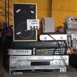 LOTE 342 - 03 APARELHOS DE DVD, 01 VIDEOCASSETE, 01 DVR, 01 SWITCH 24 PORTAS E 01 02 CAIXAS DE SOM MARCAS E MODELOS DIVERSOS. (NO ESTADO, LEILÃO NÃO TEM GARANTIA E NEM DEVOLUÇÃO, SUJEITO A POSSÍVEIS AVARIAS VISÍVEIS/OCULTAS E/OU AUSÊNCIA DE COMPONENTES).