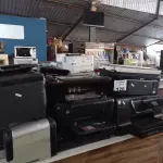LOTE 120 - 10 IMPRESSORAS MARCAS E MODELOS DIVERSOS PARA RETIRADA DE PEÇAS. (NO ESTADO, LEILÃO NÃO TEM GARANTIA E NEM DEVOLUÇÃO, SUJEITO A POSSÍVEIS AVARIAS VISÍVEIS/OCULTAS E/OU AUSÊNCIA DE COMPONENTES).