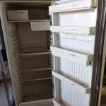 LOTE 348 - 01 GELADEIRA MARCA PROSDÓCIMO 220V. (NO ESTADO, LEILÃO NÃO TEM GARANTIA E NEM DEVOLUÇÃO, SUJEITO A POSSÍVEIS AVARIAS VISÍVEIS/OCULTAS E/OU AUSÊNCIA DE COMPONENTES).