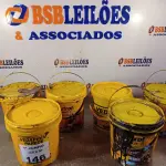 LOTE 146 - 04 BALDES DE NELTROL, 01 BALDE DE VEDAJA E 01 BALDE DE VEDAPREN PAREDE TODOS 3,6L. (NO ESTADO, LEILÃO NÃO TEM GARANTIA E NEM DEVOLUÇÃO, SUJEITO A POSSÍVEIS AVARIAS VISÍVEIS/OCULTAS E/OU AUSÊNCIA DE COMPONENTES).