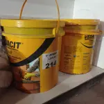 LOTE 214 - 02 BALDES DE VEDALIT, ADITIVO PLASTIFICANTE CONCENTRADO PARA CONCRETO E ARGAMASSAS 18L. (NO ESTADO, LEILÃO NÃO TEM GARANTIA E NEM DEVOLUÇÃO, SUJEITO A POSSÍVEIS AVARIAS VISÍVEIS/OCULTAS E/OU AUSÊNCIA DE COMPONENTES).