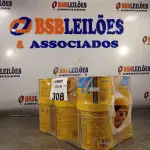 LOTE 308 - 06 LATAS DE ADESIVO ESTRUTURAL DE BASE EPÓXI MEDIA FLUIDEZ COMPONENTES A+B. (NO ESTADO, LEILÃO NÃO TEM GARANTIA E NEM DEVOLUÇÃO, SUJEITO A POSSÍVEIS AVARIAS VISÍVEIS/OCULTAS E/OU AUSÊNCIA DE COMPONENTES).