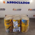 LOTE 116 - 06 LATAS DE ADESIVO ESTRUTURAL DE BASE EPÓXI MEDIA FLUIDEZ COMPONENTES A+B. (NO ESTADO, LEILÃO NÃO TEM GARANTIA E NEM DEVOLUÇÃO, SUJEITO A POSSÍVEIS AVARIAS VISÍVEIS/OCULTAS E/OU AUSÊNCIA DE COMPONENTES).