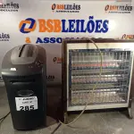 LOTE 285 - 01 FRAGMENTADORA DE PAPEL E 01 AQUECEDOR MARCA ARNO 127V. (NO ESTADO, LEILÃO NÃO TEM GARANTIA E NEM DEVOLUÇÃO, SUJEITO A POSSÍVEIS AVARIAS VISÍVEIS/OCULTAS E/OU AUSÊNCIA DE COMPONENTES).