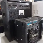 LOTE 081 - 02 CAIXAS DE SOM ATIVAS MARCAS E MODELOS DIVERSOS. (NO ESTADO, LEILÃO NÃO TEM GARANTIA E NEM DEVOLUÇÃO, SUJEITO A POSSÍVEIS AVARIAS VISÍVEIS/OCULTAS E/OU AUSÊNCIA DE COMPONENTES).