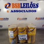 LOTE 152 - 06 LATAS DE ADESIVO ESTRUTURAL DE BASE EPÓXI MEDIA FLUIDEZ COMPONENTES A+B. (NO ESTADO, LEILÃO NÃO TEM GARANTIA E NEM DEVOLUÇÃO, SUJEITO A POSSÍVEIS AVARIAS VISÍVEIS/OCULTAS E/OU AUSÊNCIA DE COMPONENTES).