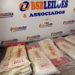 LOTE 144 - 01 LOTE COM GRANDE QUANTIDADE DE LUVAS RANHURADA DE LÁTEX CANO LONGO TAMANHO “G”. (NO ESTADO, LEILÃO NÃO TEM GARANTIA E NEM DEVOLUÇÃO, SUJEITO A POSSÍVEIS AVARIAS VISÍVEIS/OCULTAS E/OU AUSÊNCIA DE COMPONENTES).