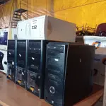LOTE 332 - 05 CPU MARCAS E MODELOS DIVERSOS PARA RETIRADA DE PEÇAS. (NO ESTADO, LEILÃO NÃO TEM GARANTIA E NEM DEVOLUÇÃO, SUJEITO A POSSÍVEIS AVARIAS VISÍVEIS/OCULTAS E/OU AUSÊNCIA DE COMPONENTES).