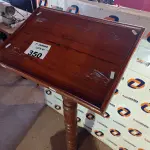 LOTE 350 - 01 PÚLPITO EM MADEIRA. (NO ESTADO, LEILÃO NÃO TEM GARANTIA E NEM DEVOLUÇÃO, SUJEITO A POSSÍVEIS AVARIAS VISÍVEIS/OCULTAS E/OU AUSÊNCIA DE COMPONENTES).