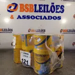 LOTE 121 - 06 LATAS DE ADESIVO ESTRUTURAL DE BASE EPÓXI MEDIA FLUIDEZ COMPONENTES A+B. (NO ESTADO, LEILÃO NÃO TEM GARANTIA E NEM DEVOLUÇÃO, SUJEITO A POSSÍVEIS AVARIAS VISÍVEIS/OCULTAS E/OU AUSÊNCIA DE COMPONENTES).