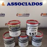 LOTE 157 - 05 LATAS DE COLORANTE SUVINIL 900ML. (NO ESTADO, LEILÃO NÃO TEM GARANTIA E NEM DEVOLUÇÃO, SUJEITO A POSSÍVEIS AVARIAS VISÍVEIS/OCULTAS E/OU AUSÊNCIA DE COMPONENTES).