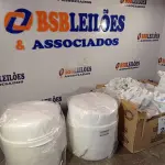 LOTE 258 - 02 FRASQUEIRAS SUPPLY CLEAN COM 04 REFIS. (NO ESTADO, LEILÃO NÃO TEM GARANTIA E NEM DEVOLUÇÃO, SUJEITO A POSSÍVEIS AVARIAS VISÍVEIS/OCULTAS E/OU AUSÊNCIA DE COMPONENTES).