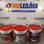 LOTE 230 - 03 BALDES DE DRYKOVEDA ACQUA, IMPERMEABILIZANTE PARA FACHADAS, MUROS E TELHAS 3,6L. (NO ESTADO, LEILÃO NÃO TEM GARANTIA E NEM DEVOLUÇÃO, SUJEITO A POSSÍVEIS AVARIAS VISÍVEIS/OCULTAS E/OU AUSÊNCIA DE COMPONENTES).