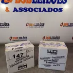 LOTE 147 - 02 CAIXAS COM BISNAGAS DE SILICONE ACÉTICO TRANSPARENTE 50G. (NO ESTADO, LEILÃO NÃO TEM GARANTIA E NEM DEVOLUÇÃO, SUJEITO A POSSÍVEIS AVARIAS VISÍVEIS/OCULTAS E/OU AUSÊNCIA DE COMPONENTES).