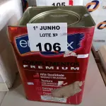 LOTE 106 - 01 LATA DE SELADOR ACRÍLICO EUCATEX 16L. (NO ESTADO, LEILÃO NÃO TEM GARANTIA E NEM DEVOLUÇÃO, SUJEITO A POSSÍVEIS AVARIAS VISÍVEIS/OCULTAS E/OU AUSÊNCIA DE COMPONENTES).