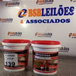 LOTE 139 - 02 GALÕES DE DRYKOVEDA, ADITIVO IMPERMEABILIZANTE PARA CONCRETO E ARGAMASSAS 3,6L. (NO ESTADO, LEILÃO NÃO TEM GARANTIA E NEM DEVOLUÇÃO, SUJEITO A POSSÍVEIS AVARIAS VISÍVEIS/OCULTAS E/OU AUSÊNCIA DE COMPONENTES).