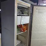 LOTE 284 - 01 FREEZER VERTICAL MARCA PROSDÓCIMO 220V. (NO ESTADO, LEILÃO NÃO TEM GARANTIA E NEM DEVOLUÇÃO, SUJEITO A POSSÍVEIS AVARIAS VISÍVEIS/OCULTAS E/OU AUSÊNCIA DE COMPONENTES).