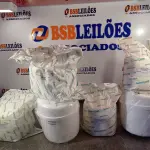 LOTE 231 - 02 FRASQUEIRAS SUPPLY CLEAN COM 04 REFIS. (NO ESTADO, LEILÃO NÃO TEM GARANTIA E NEM DEVOLUÇÃO, SUJEITO A POSSÍVEIS AVARIAS VISÍVEIS/OCULTAS E/OU AUSÊNCIA DE COMPONENTES).