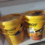 LOTE 209 - 02 BALDES DE VEDALIT, ADITIVO PLASTIFICANTE CONCENTRADO PARA CONCRETO E ARGAMASSAS 18L. (NO ESTADO, LEILÃO NÃO TEM GARANTIA E NEM DEVOLUÇÃO, SUJEITO A POSSÍVEIS AVARIAS VISÍVEIS/OCULTAS E/OU AUSÊNCIA DE COMPONENTES).