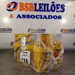 LOTE 116 - 06 LATAS DE ADESIVO ESTRUTURAL DE BASE EPÓXI MEDIA FLUIDEZ COMPONENTES A+B. (NO ESTADO, LEILÃO NÃO TEM GARANTIA E NEM DEVOLUÇÃO, SUJEITO A POSSÍVEIS AVARIAS VISÍVEIS/OCULTAS E/OU AUSÊNCIA DE COMPONENTES).