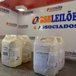 LOTE 205 - 20 LITROS DE ESPUMA HIGIENIZADORA PARA ANTISSEPSIA INSTANTÂNEA DAS MÃOS. (NO ESTADO, LEILÃO NÃO TEM GARANTIA E NEM DEVOLUÇÃO, SUJEITO A POSSÍVEIS AVARIAS VISÍVEIS/OCULTAS E/OU AUSÊNCIA DE COMPONENTES).
