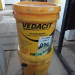 LOTE 096 - 01 BALDE DE DESMOLDANTE PARA CONCRETO REVESTIDO E 01 BALDE DE VEDALIT, ADITIVO PLASTIFICANTE CONCENTRADO PARA ARGAMASSAS DE ASSENTAMENTO E REBOCO CONVENCIONAL 18L. (NO ESTADO, LEILÃO NÃO TEM GARANTIA E NEM DEVOLUÇÃO, SUJEITO A POSSÍVEIS AVARIAS VISÍVEIS/OCULTAS E/OU AUSÊNCIA DE COMPONENTES).