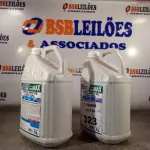 LOTE 323 - 10 LITROS DE HIPOCLORITO DE SÓDIO 12%. (NO ESTADO, LEILÃO NÃO TEM GARANTIA E NEM DEVOLUÇÃO, SUJEITO A POSSÍVEIS AVARIAS VISÍVEIS/OCULTAS E/OU AUSÊNCIA DE COMPONENTES).