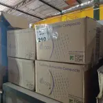LOTE 210 - 04 TOALHEIROS AUTO CORTE COMPACTO. (NO ESTADO, LEILÃO NÃO TEM GARANTIA E NEM DEVOLUÇÃO, SUJEITO A POSSÍVEIS AVARIAS VISÍVEIS/OCULTAS E/OU AUSÊNCIA DE COMPONENTES).
