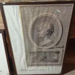 LOTE 326 - 01 QUADRO CHARLES-ETIENNE GAUCHER E 01 QUADRO DO HUGO CHAVES.  (NO ESTADO, LEILÃO NÃO TEM GARANTIA E NEM DEVOLUÇÃO, SUJEITO A POSSÍVEIS AVARIAS VISÍVEIS/OCULTAS E/OU AUSÊNCIA DE COMPONENTES).