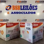 LOTE 155 - 02 CAIXAS COM LUVAS VINIFLEX TAMANHO P 7” SÃO 2.000 LUVAS NO TOTAL. (NO ESTADO, LEILÃO NÃO TEM GARANTIA E NEM DEVOLUÇÃO, SUJEITO A POSSÍVEIS AVARIAS VISÍVEIS/OCULTAS E/OU AUSÊNCIA DE COMPONENTES).