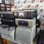 LOTE 300 - 10 IMPRESSORAS MARCAS E MODELOS DIVERSOS PARA RETIRADA DE PEÇAS. (NO ESTADO, LEILÃO NÃO TEM GARANTIA E NEM DEVOLUÇÃO, SUJEITO A POSSÍVEIS AVARIAS VISÍVEIS/OCULTAS E/OU AUSÊNCIA DE COMPONENTES).