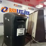LOTE 285 - 01 FRAGMENTADORA DE PAPEL E 01 AQUECEDOR MARCA ARNO 127V. (NO ESTADO, LEILÃO NÃO TEM GARANTIA E NEM DEVOLUÇÃO, SUJEITO A POSSÍVEIS AVARIAS VISÍVEIS/OCULTAS E/OU AUSÊNCIA DE COMPONENTES).