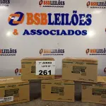 LOTE 261 - 01 LOTE COM VÁRIAS LATAS DE CATALISADOR VERNIZ “PU” MS 150ML. (NO ESTADO, LEILÃO NÃO TEM GARANTIA E NEM DEVOLUÇÃO, SUJEITO A POSSÍVEIS AVARIAS VISÍVEIS/OCULTAS E/OU AUSÊNCIA DE COMPONENTES).
