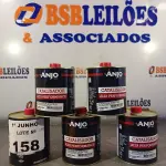 LOTE 158 - 05 LATAS DE CATALISADOR DE ALTA PERFORMANCE ANJO 900ML. (NO ESTADO, LEILÃO NÃO TEM GARANTIA E NEM DEVOLUÇÃO, SUJEITO A POSSÍVEIS AVARIAS VISÍVEIS/OCULTAS E/OU AUSÊNCIA DE COMPONENTES).