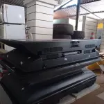 LOTE 095 - 05 TVS MARCAS E MODELOS DIVERSOS PARA RETIRADA DE PEÇAS. (NO ESTADO, LEILÃO NÃO TEM GARANTIA E NEM DEVOLUÇÃO, SUJEITO A POSSÍVEIS AVARIAS VISÍVEIS/OCULTAS E/OU AUSÊNCIA DE COMPONENTES).