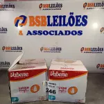 LOTE 246 - 02 CAIXAS COM LUVAS VINIFLEX TAMANHO P 7” SÃO 2.000 LUVAS NO TOTAL. (NO ESTADO, LEILÃO NÃO TEM GARANTIA E NEM DEVOLUÇÃO, SUJEITO A POSSÍVEIS AVARIAS VISÍVEIS/OCULTAS E/OU AUSÊNCIA DE COMPONENTES).
