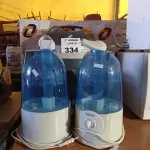 LOTE 334 - 02 UMIDIFICADORES DE AR, 01 RELÓGIO DE PONTO E 01 ASPIRADOR DE PÓ MARCA ELECTROLUX 220V. (NO ESTADO, LEILÃO NÃO TEM GARANTIA E NEM DEVOLUÇÃO, SUJEITO A POSSÍVEIS AVARIAS VISÍVEIS/OCULTAS E/OU AUSÊNCIA DE COMPONENTES).