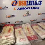 LOTE 144 - 01 LOTE COM GRANDE QUANTIDADE DE LUVAS RANHURADA DE LÁTEX CANO LONGO TAMANHO “G”. (NO ESTADO, LEILÃO NÃO TEM GARANTIA E NEM DEVOLUÇÃO, SUJEITO A POSSÍVEIS AVARIAS VISÍVEIS/OCULTAS E/OU AUSÊNCIA DE COMPONENTES).