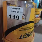 LOTE 119 - 02 BALDES DE ADITIVO IMPERMEABILIZANTE PARA CONCRETOS E ARGAMASSAS VEDACIT COM AVARIAS. (NO ESTADO, LEILÃO NÃO TEM GARANTIA E NEM DEVOLUÇÃO, SUJEITO A POSSÍVEIS AVARIAS VISÍVEIS/OCULTAS E/OU AUSÊNCIA DE COMPONENTES).