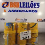 LOTE 321 - 06 LATAS DE ADESIVO ESTRUTURAL DE BASE EPÓXI MEDIA FLUIDEZ COMPONENTES A+B. (NO ESTADO, LEILÃO NÃO TEM GARANTIA E NEM DEVOLUÇÃO, SUJEITO A POSSÍVEIS AVARIAS VISÍVEIS/OCULTAS E/OU AUSÊNCIA DE COMPONENTES).