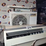 LOTE 275 - 01 EVAPORADORA MARCA HITACHI 12.000BTU E 01 CONDENSADORA MARCA YORK 9.000 BTU. (NO ESTADO, LEILÃO NÃO TEM GARANTIA E NEM DEVOLUÇÃO, SUJEITO A POSSÍVEIS AVARIAS VISÍVEIS/OCULTAS E/OU AUSÊNCIA DE COMPONENTES).