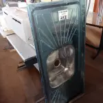 LOTE 412 - 01 PIA EM AÇO INOX CIMENTADA COM 01 CUBA MEDINDO 1,20M X 0,53CM. (NO ESTADO, LEILÃO NÃO TEM GARANTIA E NEM DEVOLUÇÃO, SUJEITO A POSSÍVEIS AVARIAS VISÍVEIS/OCULTAS E/OU AUSÊNCIA DE COMPONENTES).