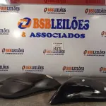 LOTE 471 - 02 TAMPAS LATERAIS DE MOTO HARLEI DAVIDSON. (NO ESTADO, LEILÃO NÃO TEM GARANTIA E NEM DEVOLUÇÃO, SUJEITO A POSSÍVEIS AVARIAS VISÍVEIS/OCULTAS E/OU AUSÊNCIA DE COMPONENTES).