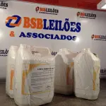 LOTE 205 - 20 LITROS DE SABONETE DE ESPUMA ANTISSÉPTICO. (NO ESTADO, LEILÃO NÃO TEM GARANTIA E NEM DEVOLUÇÃO, SUJEITO A POSSÍVEIS AVARIAS VISÍVEIS/OCULTAS E/OU AUSÊNCIA DE COMPONENTES).